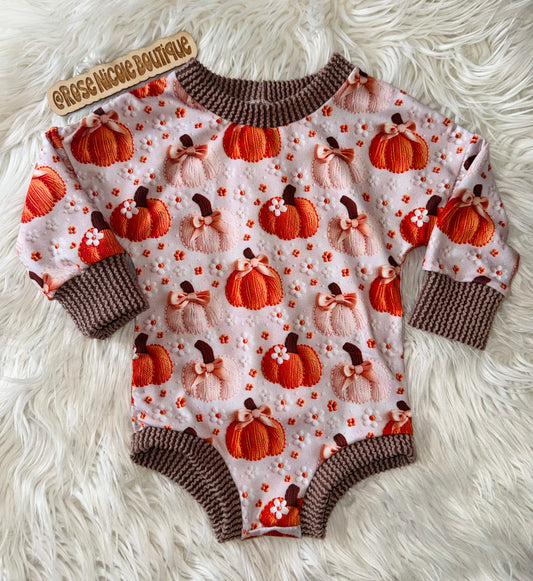 3/6M Cozy Romper