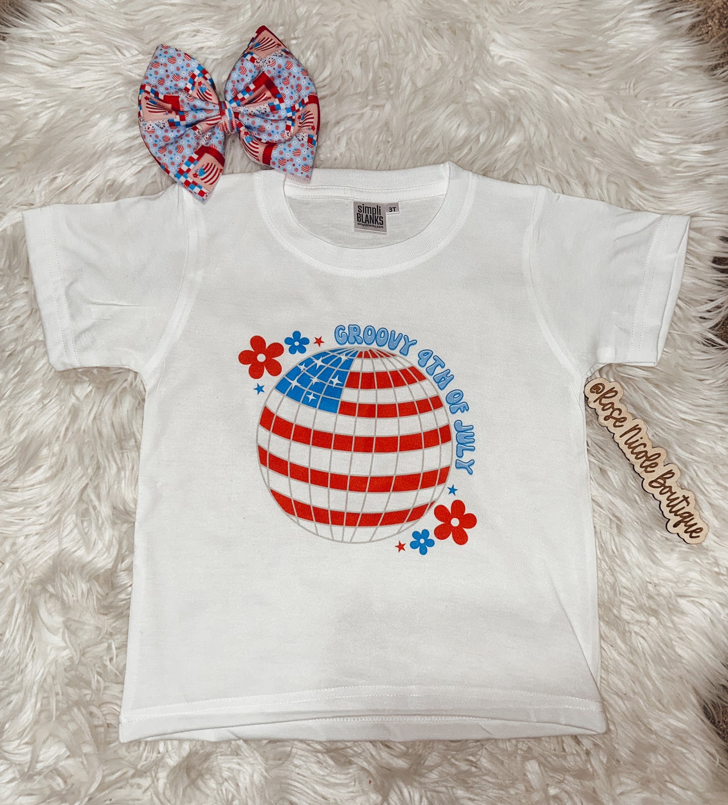 Groovy 4th of July Tee