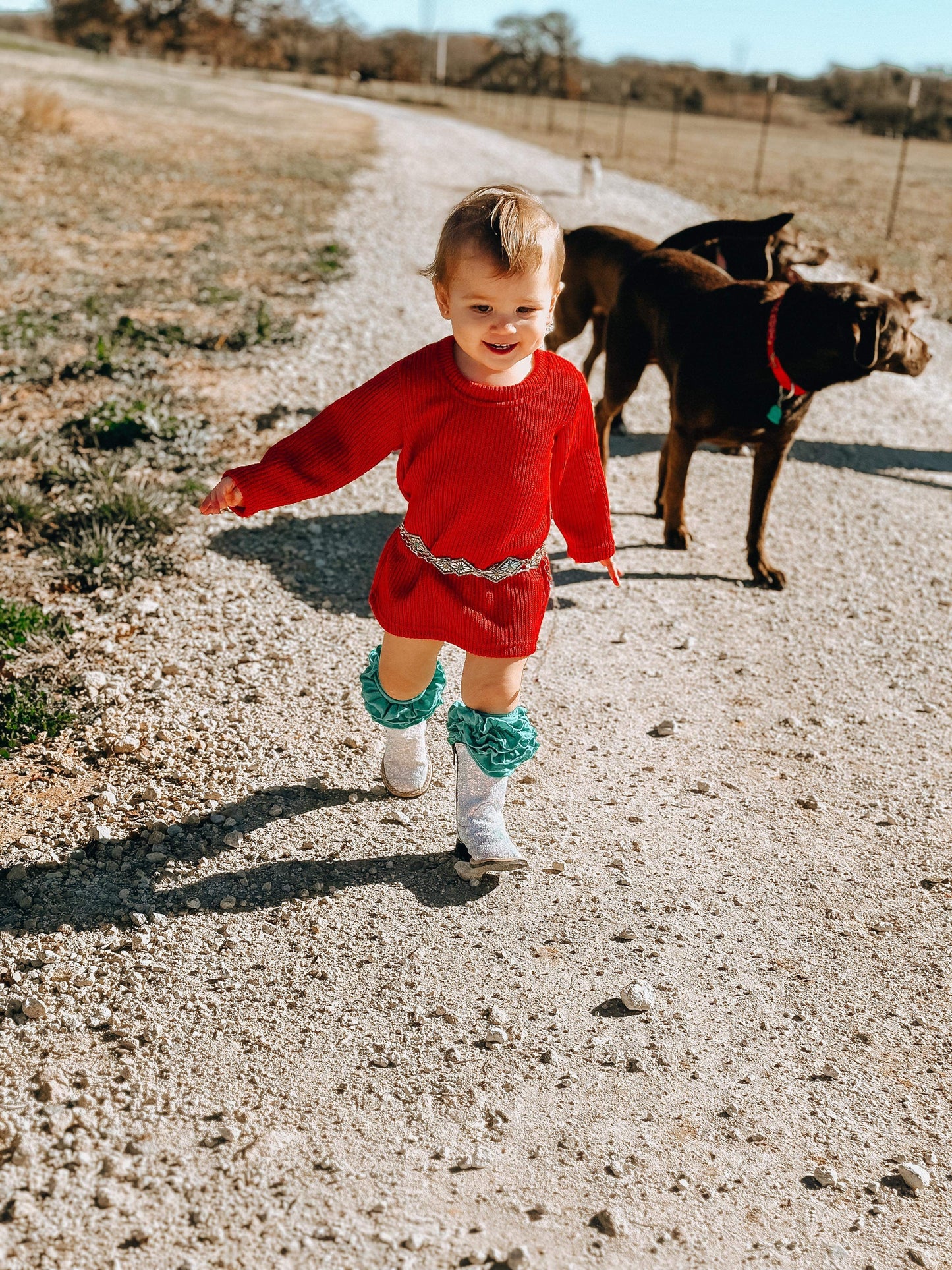 Red Sweater Dress