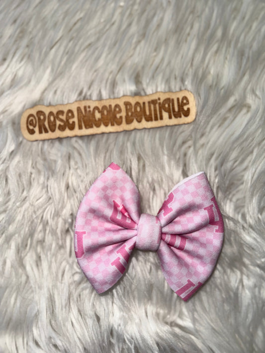 4” Bow on Clip or Nylon